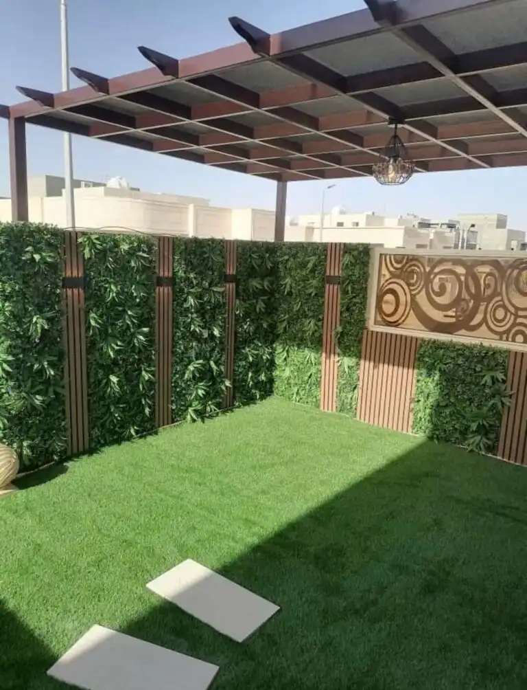 أحد أعمال تنسيق الحدائق